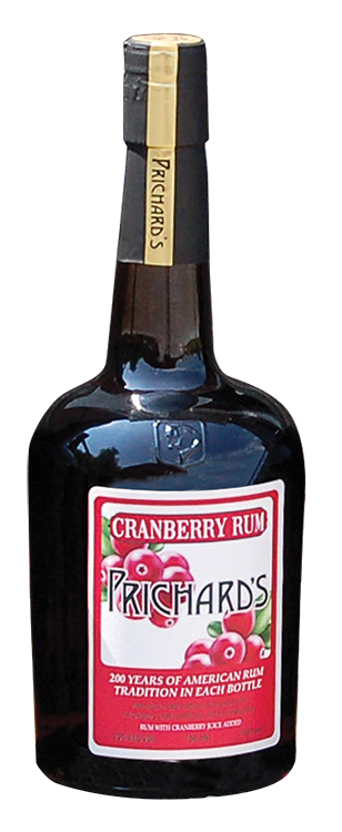 cranberry rum bottle
